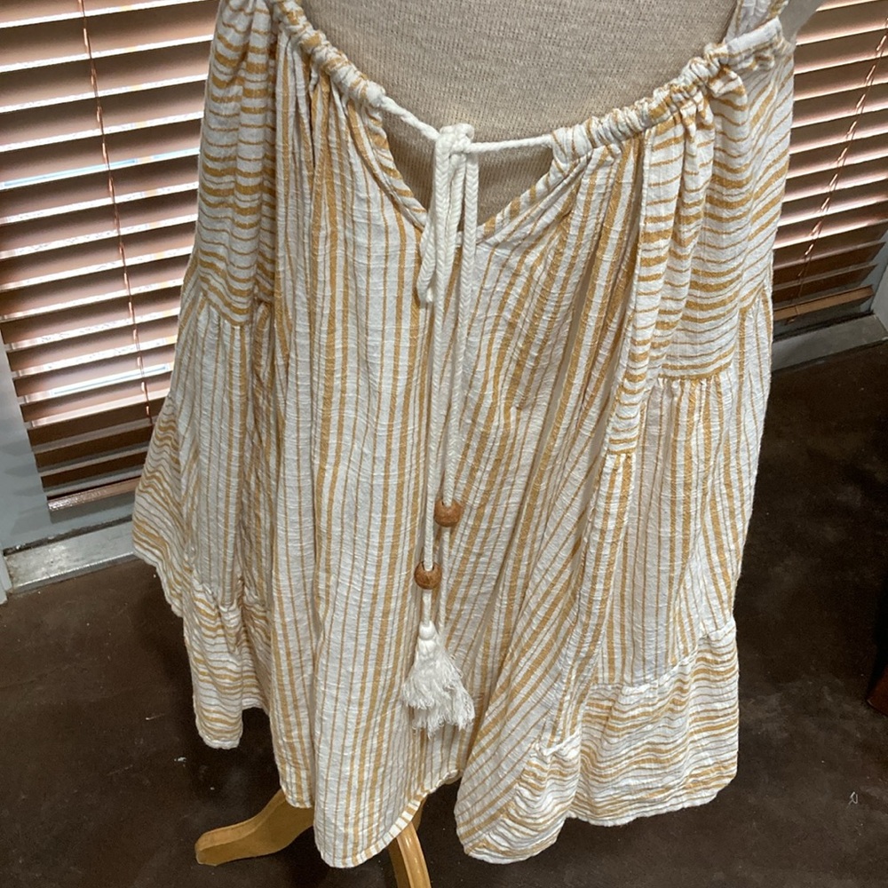 SPELL Lady Palm Mini Dress Sz L - Picture 13 of 15